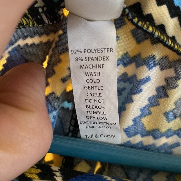 LulaRoe TC Leggings - Picture 3 of 4